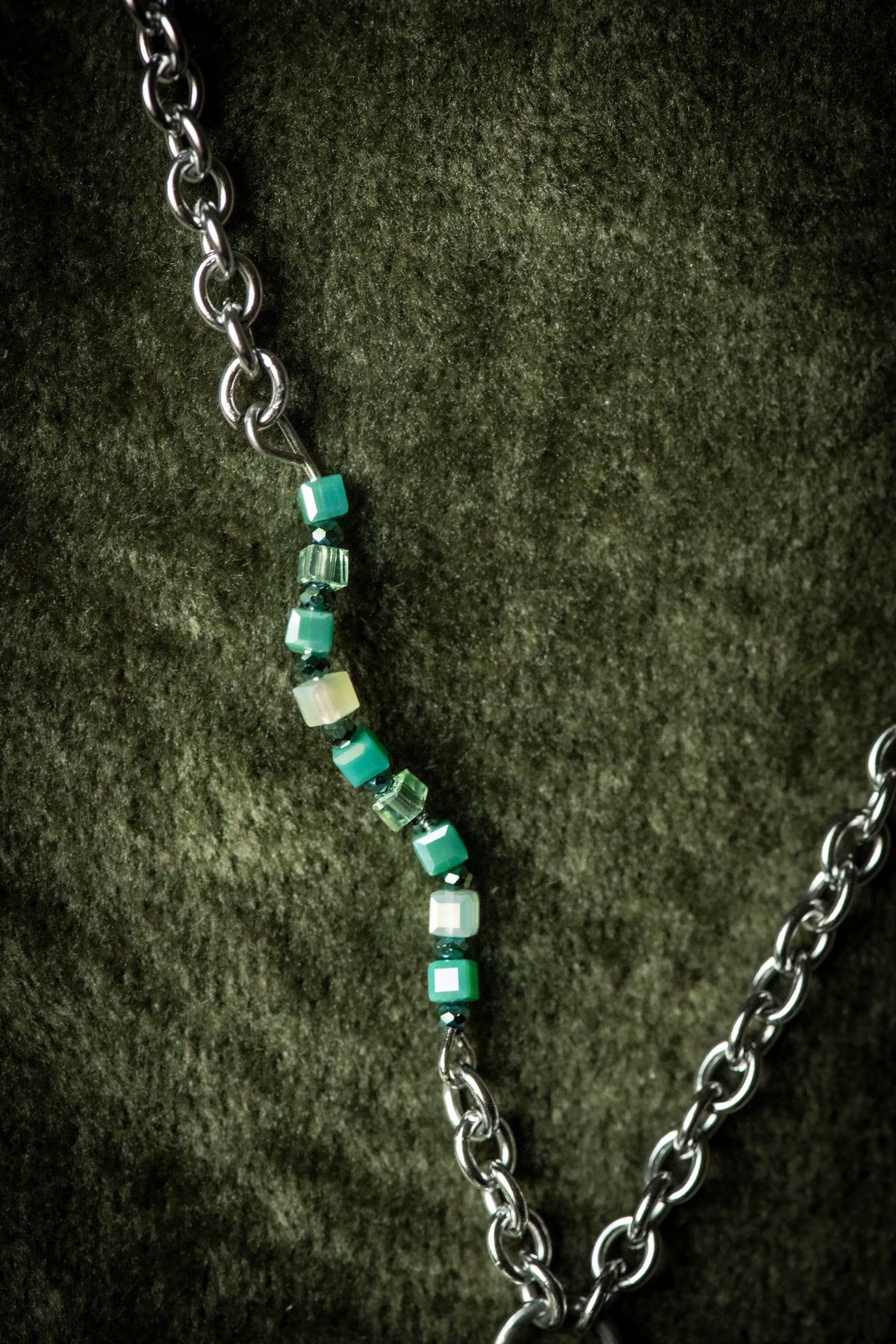 Handcrafted Malachite Necklace