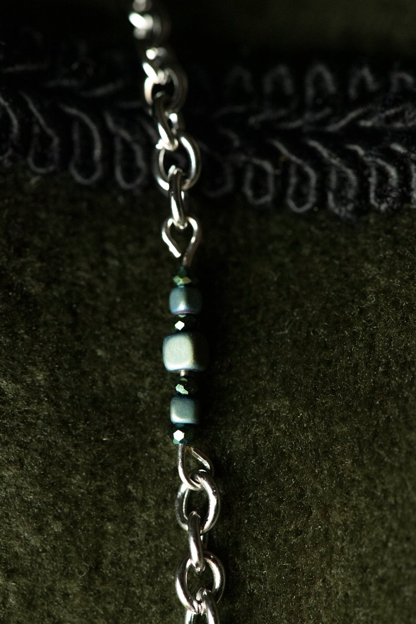 Handcrafted Dendritic Opal Necklace