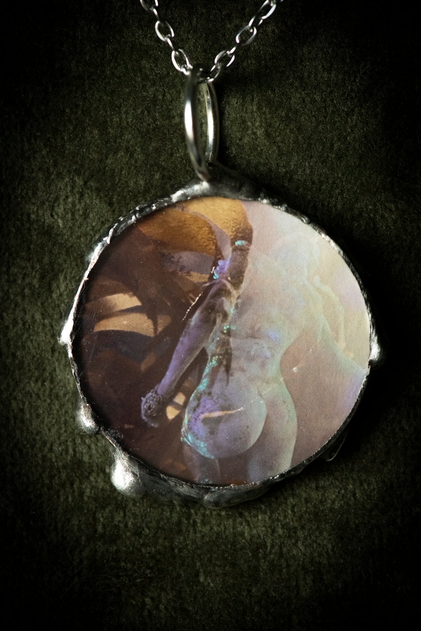 Handcrafted Photographic Pendant Necklace