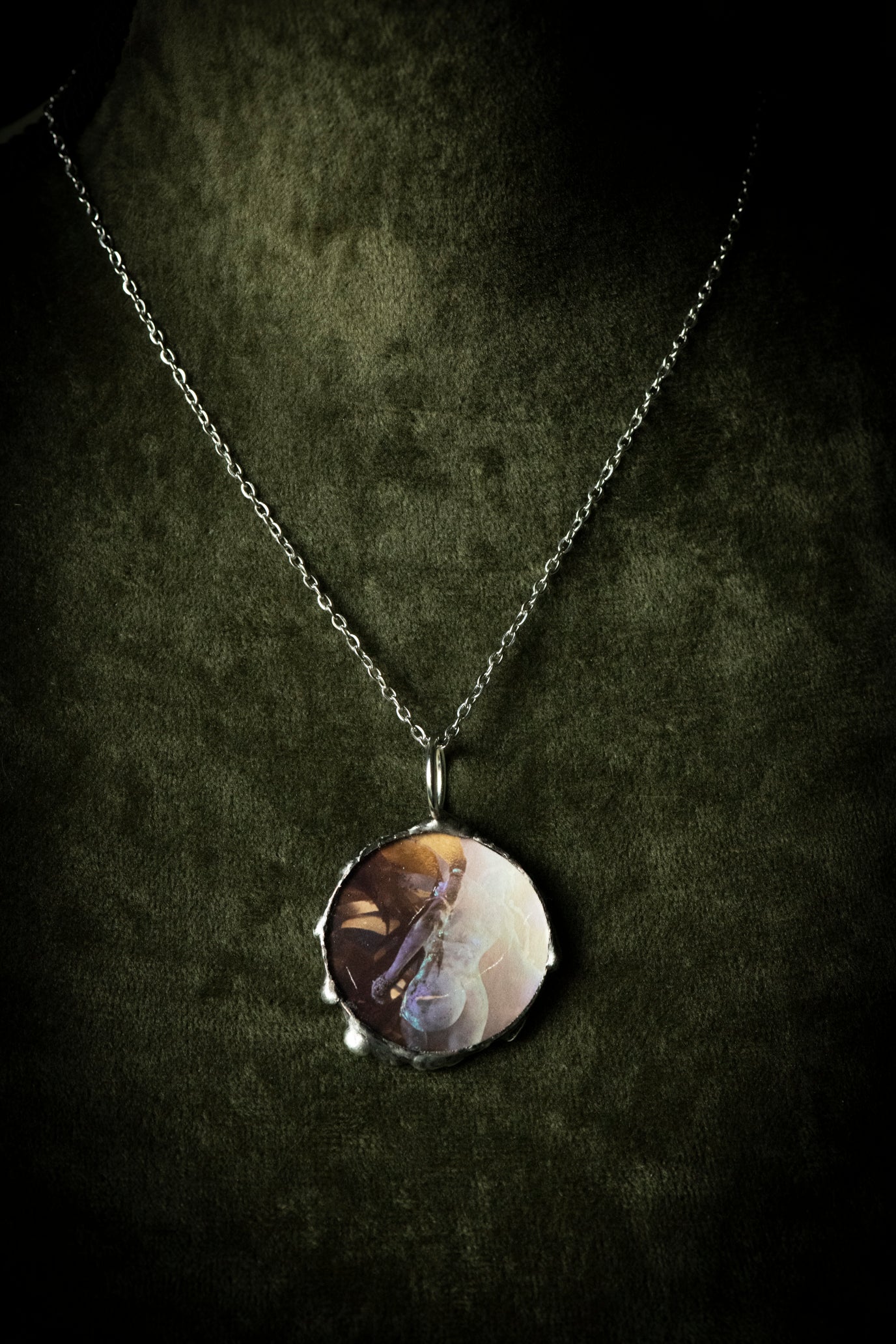 Handcrafted Photographic Pendant Necklace