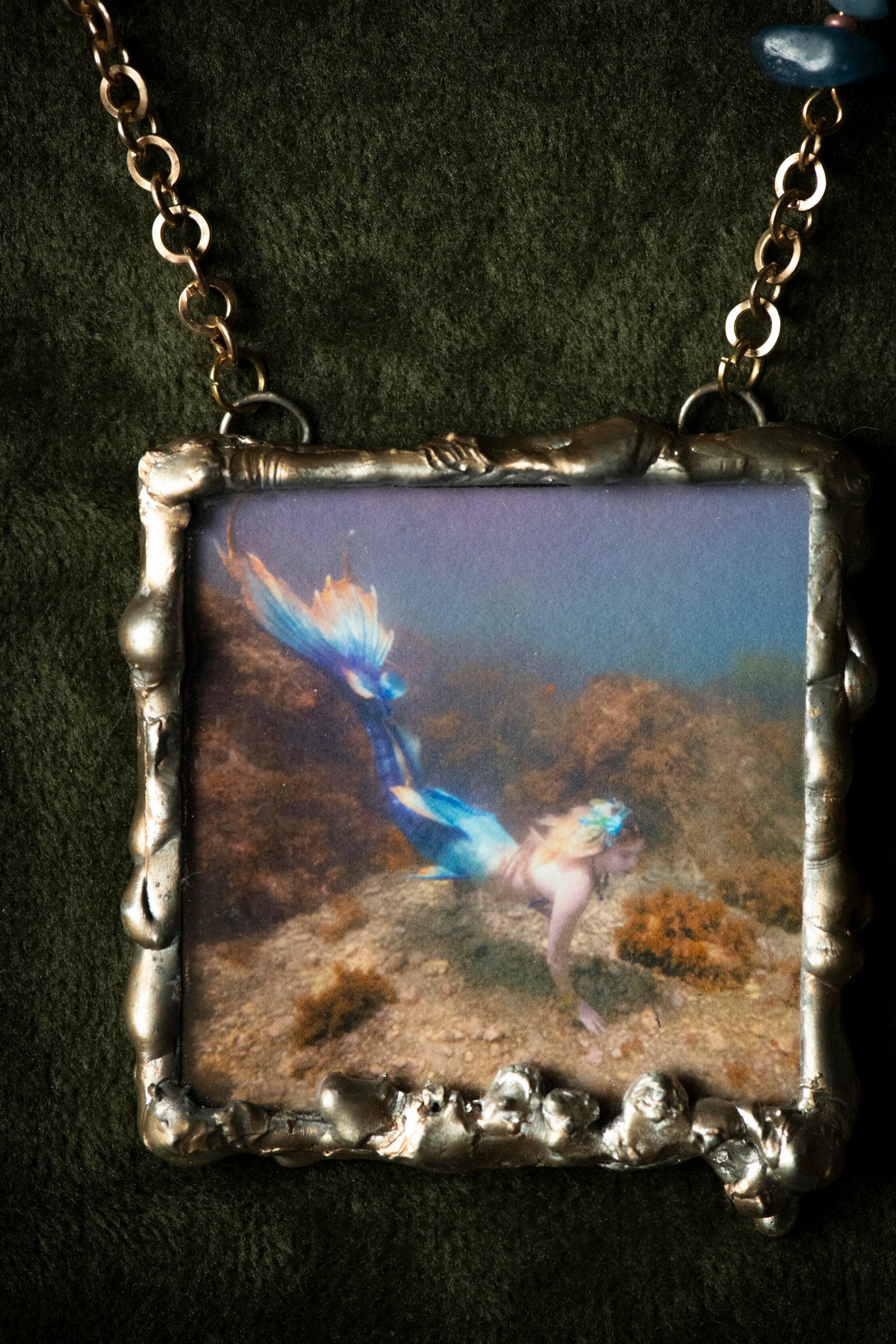 Handcrafted Mermaid Pendant Necklace