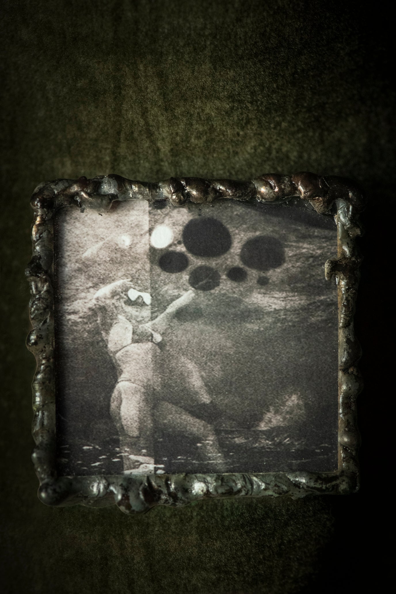 Cyanotype Soldered Framed Print