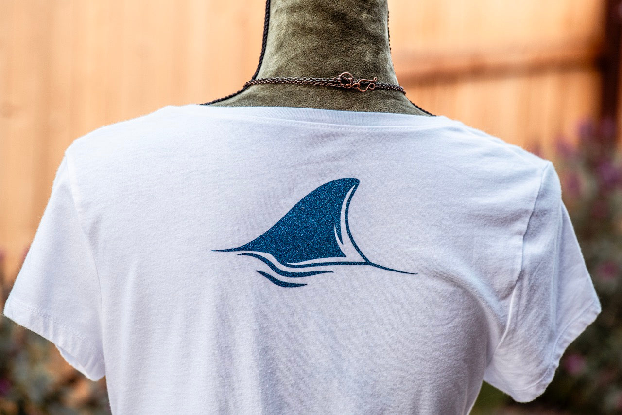 One-of-a-kind Upcycled Cyanotype Shirt